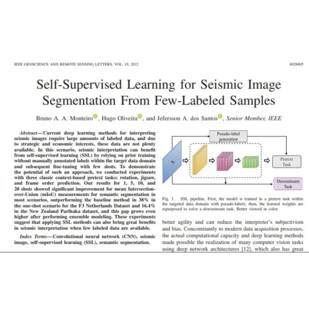 Study by scientists from DCC/UFMG, the University of Stirling and USP brings advances in deep learning research for the interpretation of seismic images